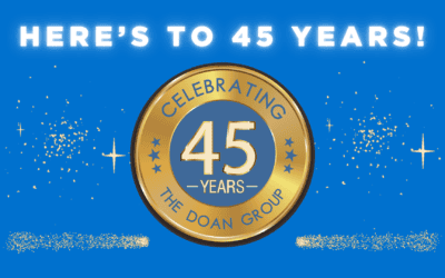 THE DOAN GROUP CELEBRATES 45 YEARS OF SERVICE!